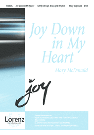 Joy Down in My Heart Sheet Music by Mary McDonald