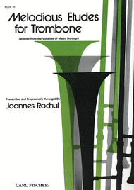 Melodious Etudes For Trombone - Book III Sheet Music by Joannes Rochut
