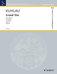 Grand Trio op. 90 Sheet Music by Friedrich Kuhlau