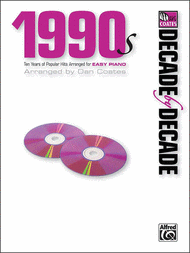 Decade by Decade 1990s Sheet Music by Dan Coates