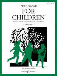 For Children - Volume 2 Sheet Music by Bela Bartok