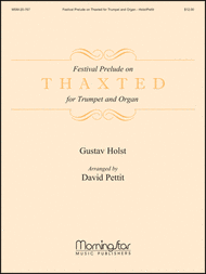 Festival Prelude on Thaxted for Trumpet and Organ Sheet Music by Gustav Holst