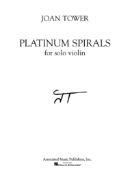Platinum Spirals Sheet Music by Joan Tower