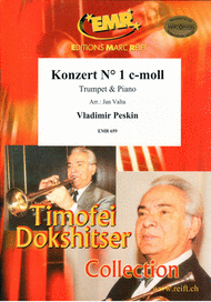 Konzert Ndeg 1 c-moll Sheet Music by Vladimir Peskin