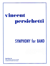 Symphony For Band Sheet Music by Vincent Persichetti