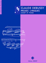 Proses Lyriques Sheet Music by Claude Debussy