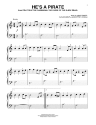 He's A Pirate (from Pirates Of The Caribbean: The Curse of the Black Pearl) Sheet Music by Hans Zimmer