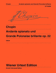 Andante Spianato and Grande Polonaise Brillante Sheet Music by Frederic Chopin