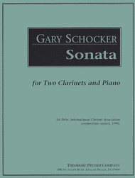 Sonata Sheet Music by Gary Schocker