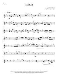 The Gift - String Quartet Sheet Music by Jim Brickman