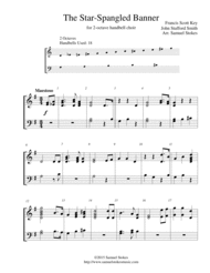 The Star-Spangled Banner - for 2-octave handbell choir Sheet Music by John Stafford Smith
