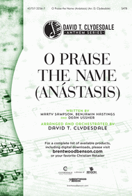 O Praise the Name (Octavo) Sheet Music by David Clydesdale