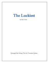 The Luckiest for String Trio (Violin