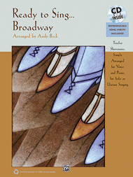 Ready to Sing . . . Broadway Sheet Music by Andy Beck