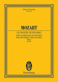 The Marriage of Figaro KV 492 Sheet Music by Wolfgang Amadeus Mozart