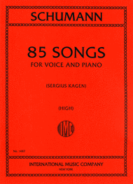 85 Songs Sheet Music by Robert Schumann