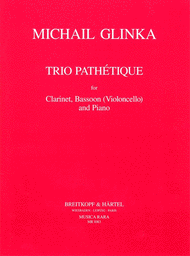 Trio Pathetique Sheet Music by Michail Glinka