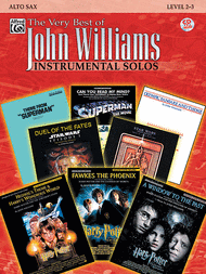 The Very Best of John Williams - Alto Sax (Book/CD) Sheet Music by John Williams
