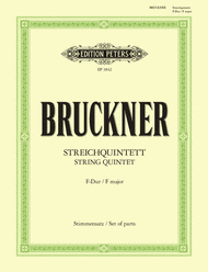 String Quintet in F Sheet Music by Anton Bruckner