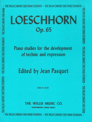 Studies for Piano Op. 65 Sheet Music by Albert Loeschhorn