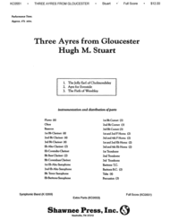 Three Ayres from Gloucester Sheet Music by Hugh Stuart
