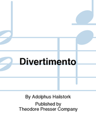 Divertimento Sheet Music by Adolphus Hailstork