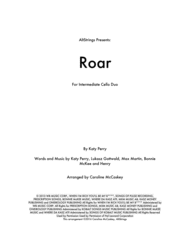 Roar - Cello Duet Sheet Music by Katy Perry