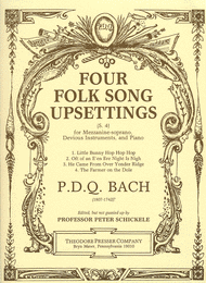Four Folk Song Upsettings Sheet Music by PDQ Bach