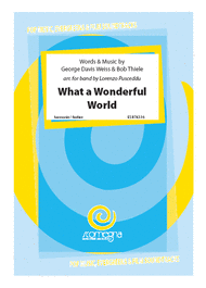 What a Wonderful World Sheet Music by G.D. Weiss