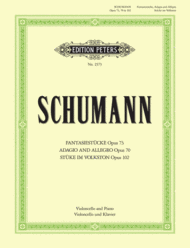 Compositions for Cello and Piano (Complete) Sheet Music by Robert Schumann