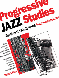 Progressive Jazz Studies for B-flat or E-flat Saxophone