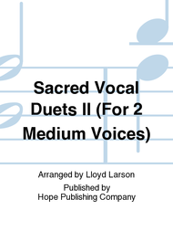 Sacred Vocal Duets II with CD Accomp. Sheet Music by Lloyd Larson