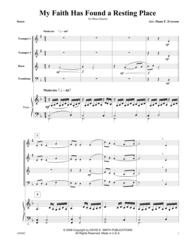 My Faith Has Found A Resting Place Sheet Music by Thomas Hastings