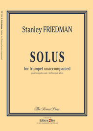 Solus Sheet Music by Stanley Friedman