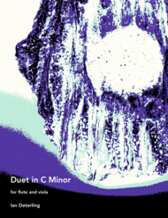 Duet in C Minor for Flute and Viola Sheet Music by Ian Deterling