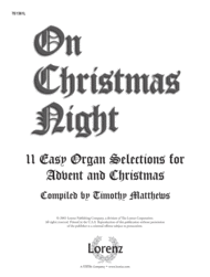 On Christmas Night Sheet Music by Timothy R. Matthews