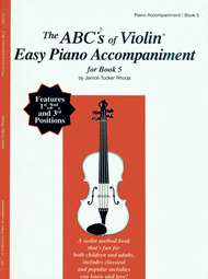 The ABC's of Violin Book 5 - Piano Accompaniment Sheet Music by Anonymous