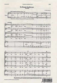 Te Deum Laudamus Sheet Music by Charles Villiers Stanford