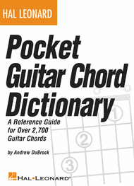 Hal Leonard Pocket Guitar Chord Dictionary Sheet Music by Various Authors
