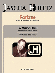 Forlane Sheet Music by Maurice Ravel