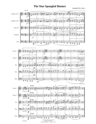 The Star Spangled Banner Sheet Music by Gustov Holst