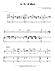 In Christ Alone Sheet Music by Passion