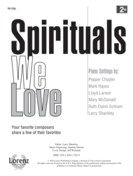Spirituals We Love Sheet Music by Various