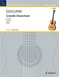 Grande Overture op. 61 Sheet Music by Mauro Giuliani