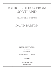 Four Pictures from Scotland Sheet Music by David Barton