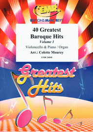 40 Greatest Baroque Hits Volume 1 Sheet Music by Colette Mourey