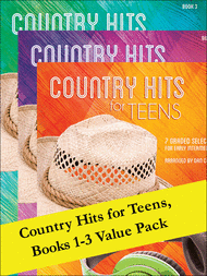 Country Hits for Teens 1-3 (Value Pack) Sheet Music by Dan Coates