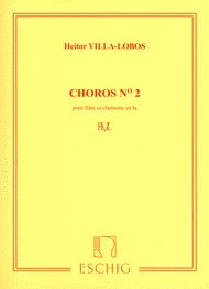 Choros No. 2 Sheet Music by Heitor Villa-Lobos