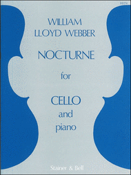 Nocturne for Cello and Piano Sheet Music by W.S. Lloyd Webber