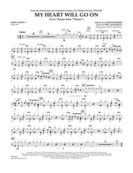 My Heart Will Go On (Love Theme from Titanic) - Percussion 1 Sheet Music by Celine Dion